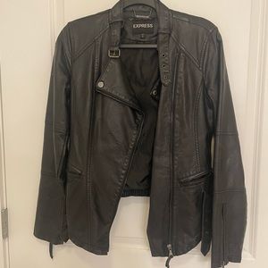 Leather jacket